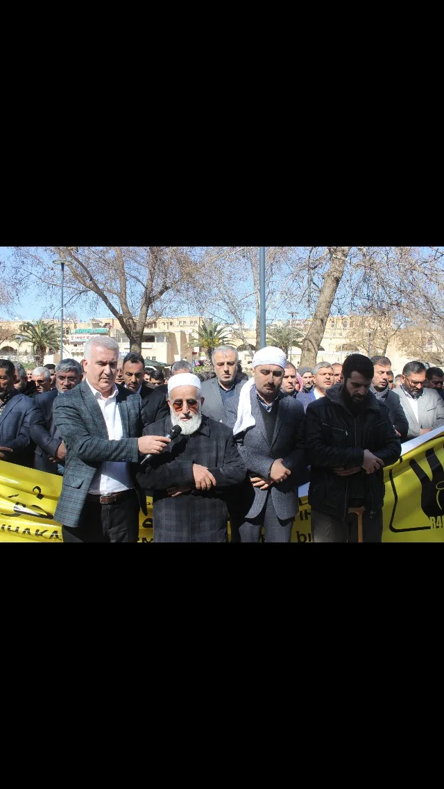 Mısır’daki idamları Şanlıurfa’daki STK’larla beraber protesto ettik.
